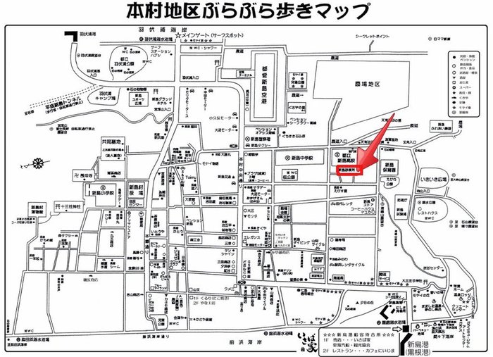 本村地区マップ