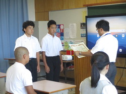 ２学期始業式２
