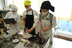 鯛の調理実習３