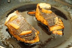 鯛の調理実習４