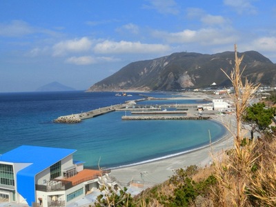 黒根海水浴場の風景を写した写真